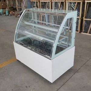 <span class=keywords><strong>Réfrigérateur</strong></span> de présentation de gâteaux vertical à 3 étages de 0,7 m avec refroidissement par air, capacité de 160 L, contrôle de la température de 2 à 8 degrés - Product Image 6