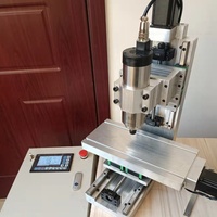 Spindle Milling CNC CS 800W Pendingin Udara ER11 220V 24000 RPM Penggerak Inverter untuk Mesin Router CNC