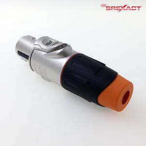 Conector Speakon hembra de 4 pines de latón 40A para aplicaciones de audio y video - Product Image 3