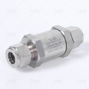 Válvulas de Filtro Microporosas de Alta Presión de Flujo Directo, Filtros con Férula de Acero Inoxidable 304, Suministradas por el Fabricante - Product Image 2