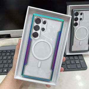 Custodia Magnetica Trasparente Antiurto in Metallo Mordas per S26 Ultra di Alta Qualità - Product Image 3