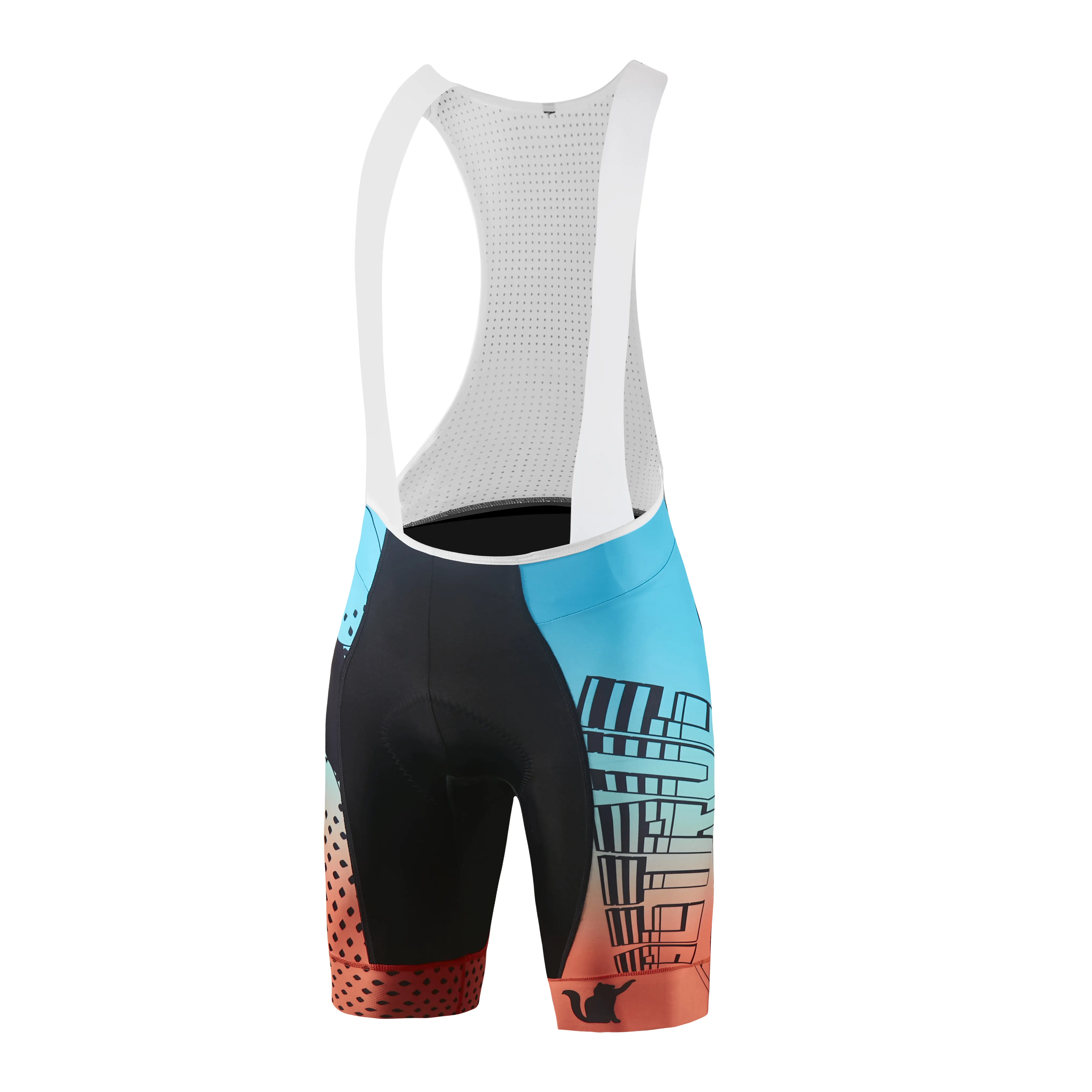 Großhandel Radsport Bib Shorts Herren S Radsport Bib Short individuelle Mehrfarbige Kurze Herren Radsport Bib