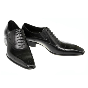 punta cuadrada de cuero zapatos para hombres elegante y auténtica:  Alibaba.com