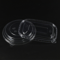 Gobelets en plastique transparent jetables personnalisés pour animaux de compagnie avec couvercle plat pour boissons froides au café et glaces