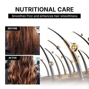 Óleo de Rícino Personalizado com Etiqueta Privada, Sérum Capilar Orgânico de Brilho Sedoso e <span class=keywords><strong>Anti</strong></span>-<span class=keywords><strong>Frizz</strong></span> com Óleo de Mirtilo e Argan 2-em-1, Produto de 80ml - Product Image 5