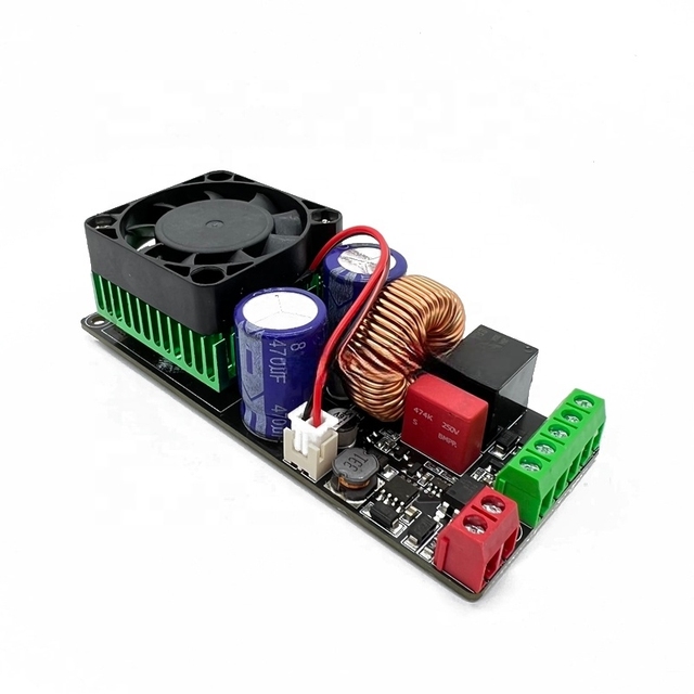 High Power 500W Amplifier Board 500W Class D HIFI Digital Power Amplifier Board Finished Product Mono Super LM3886 IRS2092S