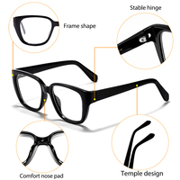 Lunettes de lecture œil-de-chat en TR90 et acétate – Montures souples prêtes pour la prescription pour femmes