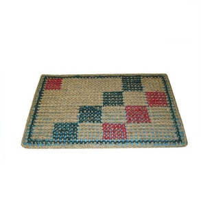 พรมสานจากหญ้าทะเลลายสัตว์  รักษาสิ่งแวดล้อม ทำมือ ทันสมัย ทนทาน ทำความสะอาดง่าย ทำจากเส้นใยธรรมชาติ เหมาะสำหรับสัตว์เลี้ยง - Product Image 1