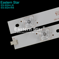 Bande de rétroéclairage LED ES-3024 Prix usine pour téléviseur CRH-P5535350612RL549-REV.1.1 B pour SHARP LC-55CFE6241E LC-55SFE7452K 549MM
