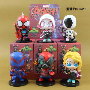 Colección para niños Figuras DE ACCIÓN Juguetes Dibujos animados Cool Marvel Iron Spider Man <span class=keywords><strong>Hulk</strong></span> Cajas ciegas Cajas misteriosas de PVC para UFO Catcher - Product Image 4