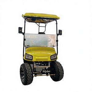 Chariot de golf électrique médical HKBG style rétro 4 places - Product Image 1