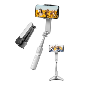 <span class=keywords><strong>L09</strong></span> para Axis Smart Telescopic Selfie Stick <span class=keywords><strong>Gimbal</strong></span> Control remoto inalámbrico Luz LED <span class=keywords><strong>Estabilizador</strong></span> de teléfono Control remoto - Product Image 1