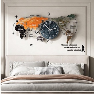 Decorazioni murali nordiche di <span class=keywords><strong>grandi</strong></span> dimensioni <span class=keywords><strong>per</strong></span> la casa orologio <span class=keywords><strong>da</strong></span> <span class=keywords><strong>parete</strong></span> moderno di lusso 3D <span class=keywords><strong>da</strong></span> <span class=keywords><strong>parete</strong></span> - Product Image 3