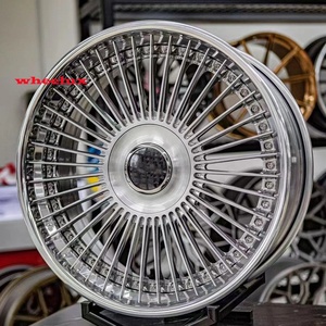 Ruedas de coche de aleación de aluminio de pasajeros forjadas de dos piezas personalizadas de alta calidad para Benz <span class=keywords><strong>Maybach</strong></span> <span class=keywords><strong>AMG</strong></span> C63 <span class=keywords><strong>G63</strong></span> GLC S63 - Product Image 1