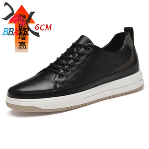 Zapatos Elevadores para Hombre con Plantilla de 6cm, Tacones de Diseño, Cómodos, de Alta Calidad, de Cuero Genuino, Zapatos Casuales para Hombre - Product Image 6