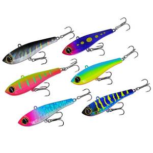 Juego de Señuelos VIB SNEDA de 85 mm y 34 g, Señuelos de Vibración de Columna de Agua Completa, Señuelos Duros de Largo Alcance para Pesca de Lubina - Product Image 2