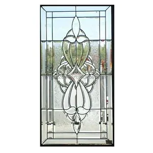 3毫米厚度Tiffany手工制作彩色艺术椭圆形玻璃用于门窗悬挂面板斜面玻璃