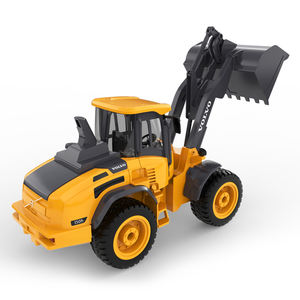 Camión Volvo L50H para niños, excavadora, juguete creativo de plástico, coche teledirigido, <span class=keywords><strong>Hobby</strong></span>, vendedor top, modelo DOUBLE E <span class=keywords><strong>RC</strong></span>, juguete de aprendizaje para niños - Product Image 5