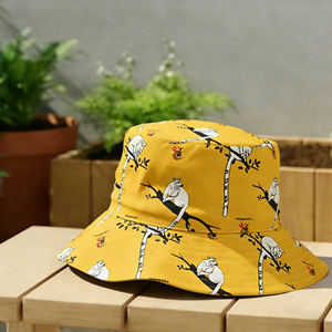 Maßgefertigter Bestickter Bucket Hat Patch Logo 3D Puff Hochwertige Baumwolle Verstellbarer Riemen Unisex Atmungsaktiv - Product Image 1