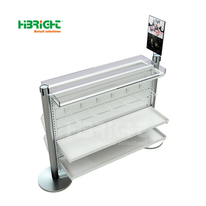 Sistema de gestión de colas de doble cara personalizable Estante de merchandising de supermercado de aluminio resistente Material metálico - Product Image 5