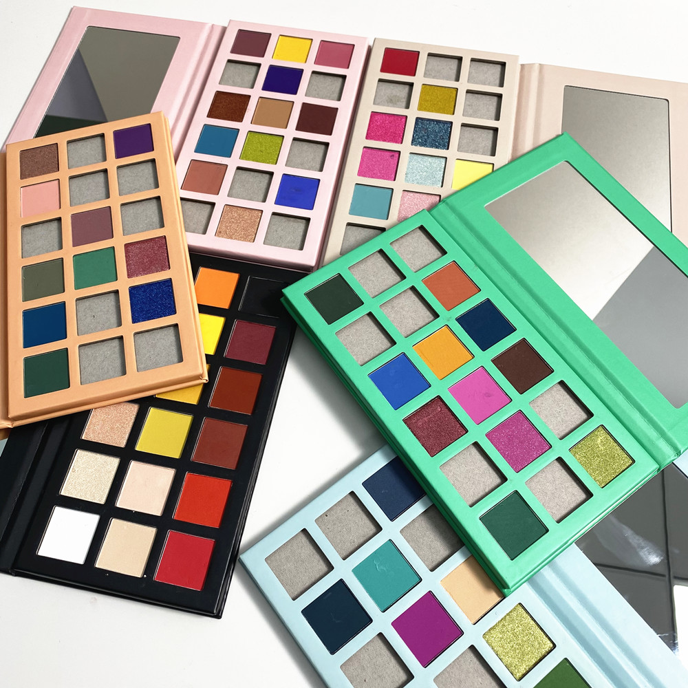 Neueste Hot selling Private Label Make Up Kosmetik Keine Marke Großhandel Lidschatten-Palette