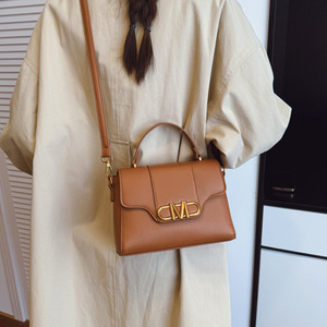 Nuevo Bolso de Mano para Mujer, Elegante Bolso Tote Cuadrado con Correa Cruzada Moderna, Estilo Coreano Minimalista, Bolso de Mujer de Nicho - Product Image 2