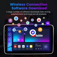 1din Double Din Android 12 Lecteur DVD de voiture Rotation GPS Universal Radio Stereo Audio Head Unit Carplay Car Dvd Player