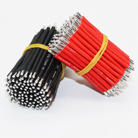 Fil de silicone pour batterie lithium nouvelle énergie - Haute température, haute pression, ultra-flexible, 300V, tailles 16/14/12 AWG, fabriqué en Chine