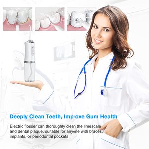 Denti dentali economici pulizia tartaro portatile Cordless ricaricabile denti orali sbiancamento attrezzature irrigatore <span class=keywords><strong>Flosser</strong></span> acqua orale - Product Image 4