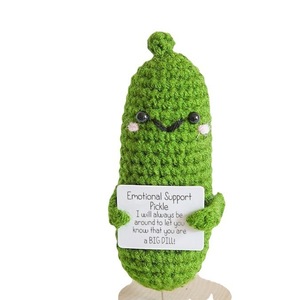 Soutien émotionnel 40 Styles fait à la main au crochet mignon fruits <span class=keywords><strong>pomme</strong></span> <span class=keywords><strong>de</strong></span> <span class=keywords><strong>terre</strong></span> décoration voiture charme ornement <span class=keywords><strong>oeuf</strong></span> pendentif carte positive - Product Image 5