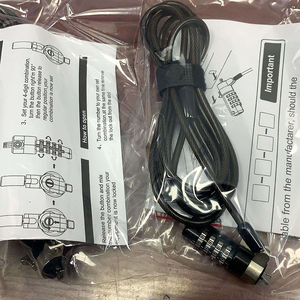 <span class=keywords><strong>Cable</strong></span> de seguridad antirrobo de acero Universal para portátil, bloqueo de ranura de cuña extraíble, con contraseña de 4 dígitos para DELL y portátil - Product Image 6