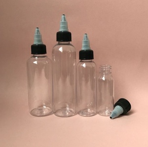 Botella de Envase para Tinte de Cabello con Aplicador de Presión y Tapa Dosificadora Giratoria de 1oz 2oz 3oz 30ml 60ml 120ml - Product Image 2