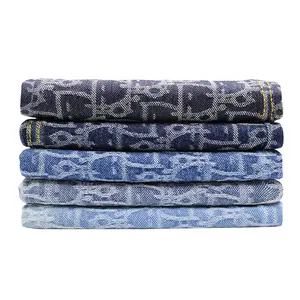 Tissu Denim en coton tissé à imprimé Jacquard de 57/58 pouces 10oz à bas prix pour veste et pantalon