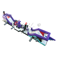 WINSUN-Equipo de juego suave con temática de piratas, Castillo de obstáculos inflable de PVC ecológico
