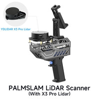 Système de navigation et de cartographie SLAM LiDAR PTZ portable PALMSLAM intégrant un processeur ESP32 et un capteur IMU à 6 axes pour MicroROS