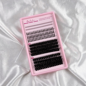 Extensiones de Pestañas Naturales, Pestañas Individuales DIY, Clusters de Pestañas Inferiores, Pestañas Negras con Efecto Spiky, 6-20mm, 100D, 120D - Product Image 5