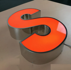 Customized Signage Front Lit 3D <b>LED</b> Light Advertising Acrylic <b>Letter</b> - Product Image 2