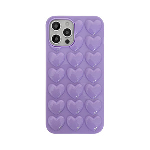 Ragazze donne 3D amore cuore custodie per <span class=keywords><strong>iPhone</strong></span> 15 <span class=keywords><strong>Pro</strong></span> <span class=keywords><strong>Max</strong></span> 14 12 11 chiaro morbido Silicone Tpu custodia per cellulare <span class=keywords><strong>rosa</strong></span> - Product Image 1