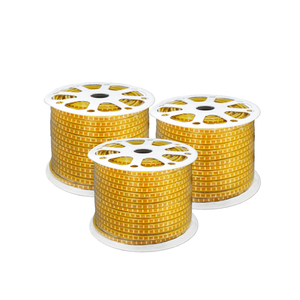 แถบไฟ LED 2835 Vstar ปุ่มแมนนวลพลาสติกแบบกึ่งรูปพระจันทร์เสี้ยว100ม. ผลิตในเวียดนาม - Product Image 1