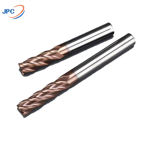 Top burun Cnc Router bit karbür End Mill Nano kaplama karbür ucu frezeleri