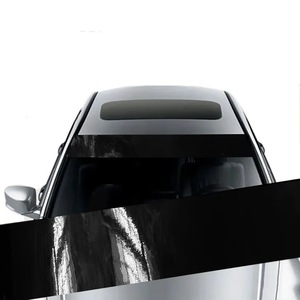 <span class=keywords><strong>Autocollant</strong></span> de <span class=keywords><strong>pare</strong></span>-<span class=keywords><strong>brise</strong></span> avant de voiture Décalcomanies décoratives <span class=keywords><strong>pare</strong></span>-<span class=keywords><strong>soleil</strong></span> Bande noire <span class=keywords><strong>Autocollant</strong></span> - Product Image 4
