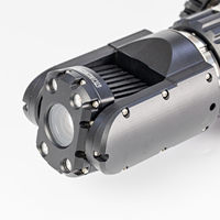 Robot d'inspection de canalisation CCTV avec caméra laser à zoom 10x 360° °   Rotation 220 °   Sonde d'inspection pour canalisations d'égouts de 150 à 3000 mm