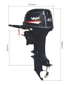 Wholesale Marine <b>Boat</b> <b>Motor</b> 40HP 2-Stroke Power/Manual Tilt Long Shaft Water-Cooled <b>Motor</b> - Product Image 2