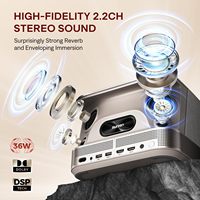 Projecteur LED LCD Mini Portable 4K Full HD 1080P Modèle Boom 3 Certifié 2G pour Netflix Cinéma Vidéo Domestique – Fabrication OEM/ODM