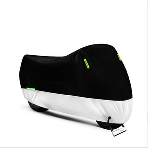 ผ้าคลุมรถจักรยานยนต์กันน้ำ หนา 3.5 มิล วัสดุ PET สามชั้น ป้องกันรังสียูวี 90% ป้องกันรังสีอินฟราเรด 60% ผิวสัมผัสแบบมีเท็กซ์เจอร์ ใช้ได้กับรถทุกรุ่น - Product Image 6