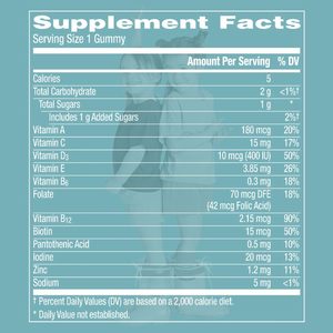 OEM Private Label Health Food Natural Flavors Ropical Punch Vegan 120 Kids <strong>Multivitamin</strong> Gummies Supplement - Product Image 3