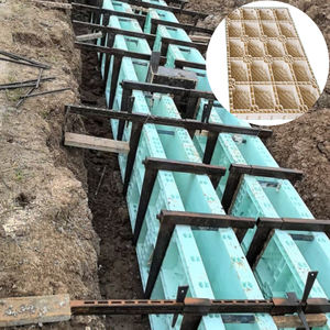 JHJD 플라스틱 슬래브 보드 방수 pvc 재사용 플라스틱 조정 가능한 건설 기둥 거푸집 공사 재사용 100 시간 - Product Image 4