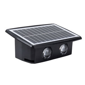 Lumières de sécurité extérieures pour jardin arrière-cour étanche IP65 sans fil sensible à la mise en marche automatique de la lumière capteur de nuit lampe murale solaire à LED - Product Image 2