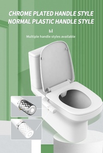 2023 новый стиль, неэлектрическое биде, насадка для унитаза, самоочищающаяся Одиночная Выдвижная насадка, спрей для биде - Product Image 3