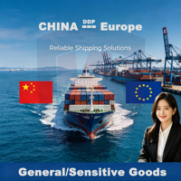 Agent d'expédition mondial, service DDP porte-à-porte, Chine vers l'UE, Slovaquie, Croatie, Autriche, transport terrestre et aérien